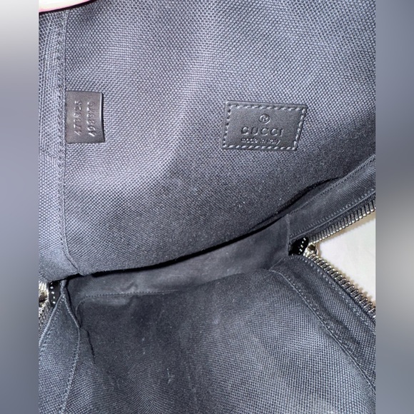 Gucci Sling-Back Bag in black GG Supreme - Picture 4 of 10